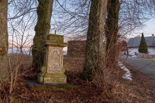 -_Kamenný kříž v Nebeské Rybné, 2025 7