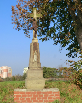 Kamenný kříž v Kvítkovicích, 2016 před 2